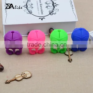 Custom Acrylic Rubber Silicone Wearable Nail Polish Bottle Holder thumbnail-2