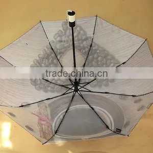 New Product China Supplier Folding Umbrella With Fancy Heart thumbnail-4