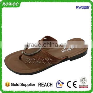 Comfort PVC Fashion Beach Lady Slipper Women Sandal China Shoe Factory thumbnail-5