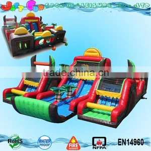 Blue Lagoon Adults and Kids Inflatable Obstacle Course for Sale Supplier's Choice thumbnail-1