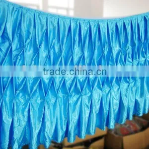 Fascinating!!! 2012 Banquet Style Table Cloth,table Skirt,honeycomb Style,fashion Design thumbnail-1