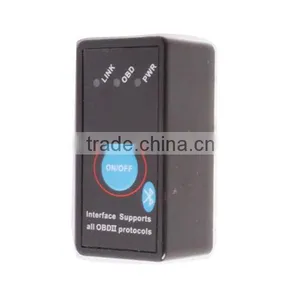 Super Mini Low Price Elm327 V2.1 Bluetooth OBD2 V1.5 Scan Tool With On/Off Button thumbnail-3