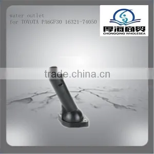 Brand New Water Outlet for TOYOTA PA6G30 16321-74050 With High Quality and Competitive Pice. thumbnail-1