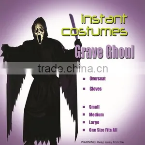 Party Costumes Grave Ghoul Halloween Fancy Dress Carnival Scare Scream Movie Costumes thumbnail-1