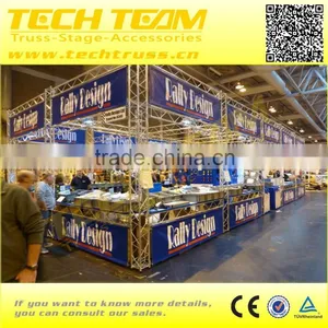 China Exhibition Event Booth Aluminum Truss Design Truss System Design On Exhibition thumbnail-1