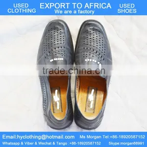Factory Directly Supply High Quality Clean Men's Used Shoes Leather Used Shoes Export for Africa thumbnail-1