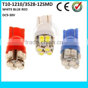 Universal Red Color Car Lighting Accessories T10-12 SMD Led Bulbs Car Signal Light for Hiaces thumbnail-2