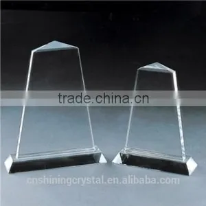 2015 New Cheap Glass Trophy Crystal Blank thumbnail-5