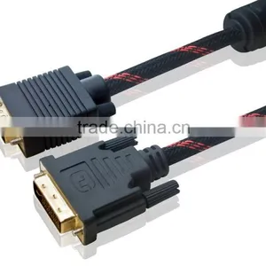 High Quality VGA Cable With Double Magnetic Loops thumbnail-1