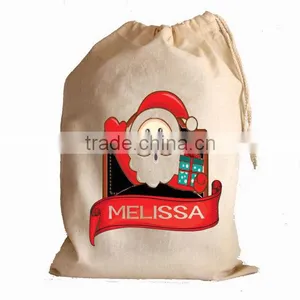 Cartoon Design Eco Drawstring Christmas Bag,christmas Gift Bag thumbnail-1