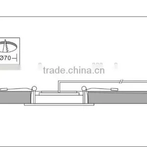 LED Light Source and Down Shade Direction LED Cabinet Light thumbnail-5
