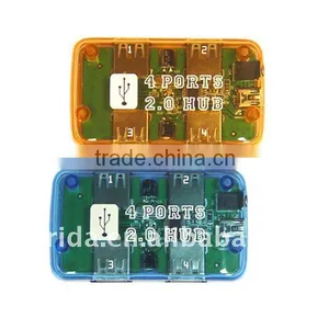 Transparent Case - USB 2.0 HUB 4 PORT thumbnail-1