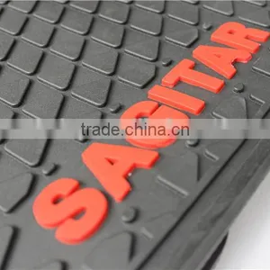 Black All Weather 3D Rubber Floor Mats 5 PC for Car Truck SUV for VW Sagitar thumbnail-3