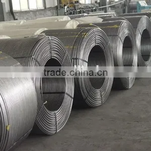 Complex Deoxidizer Calcium Silicon Cored Wire thumbnail-1