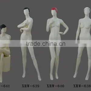 New Design Full-Body Female Mannequin With Color Caps thumbnail-1