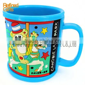Menufacture China PVC Rubber Coffee Cup Mug Train Mugs Creative Gift thumbnail-5