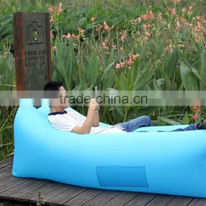 2016 New Product Waterproof Travel Outdoor Camping Inflatable Sleeping Bags Sofa, Hottest Products Sunny Bag Sleeping Airbed/ thumbnail-1