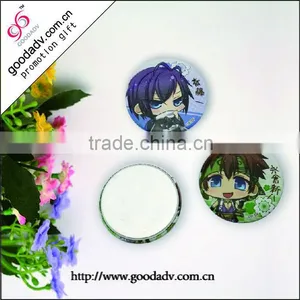 Promotional Tin Cosmetic Mirror With Custom Images thumbnail-1