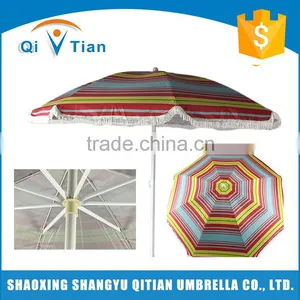 New Design Hot Selling Cheap Professional Beach Umbrella thumbnail-1