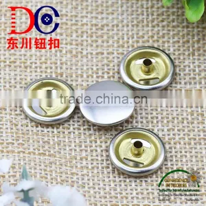 Different Metallic Colors Fastener and High Quality Ring Metallic Button for Jacket thumbnail-2