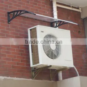 Plastic Awning Bracket for Polycarbonate Decorative Door Sunshades thumbnail-6