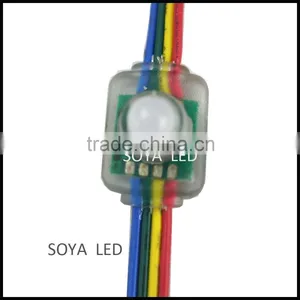 Ws2801 Driver Rgb 12mm Pixel Led Light String 50 Pcs thumbnail-1