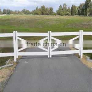 Plastic Vinyl Horse Fence PVC Fencing for Sale thumbnail-4
