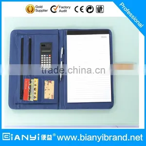 Promotional Giveaways pu Leather Personalized Portfolio With Calculator thumbnail-1