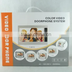 Hot Sale Multi Apartment Video Door Phone With Touch Screen 9inch Tft Lcd Video Door Phone Intercom System With Night Vision thumbnail-5