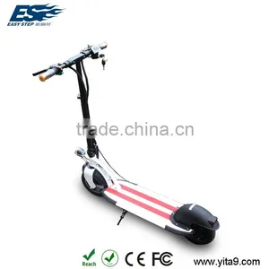 Remote Control Bluetooth 2 Wheel Self Balance Electric Scooter With Handlebar and Seat thumbnail-4