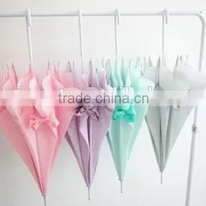 8k Straight Pink Cute Long Ladies Umbrella thumbnail-5