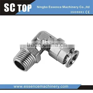 Brass Pneumatic Elbow Nut Threaded Tube Fitting thumbnail-4