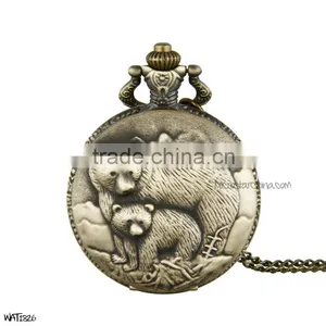 Eagle Pendant Necklace Watch thumbnail-2