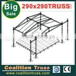 Useful Stage Light Aluminium Truss Indoor and Outdoor Stage Truss System thumbnail-1