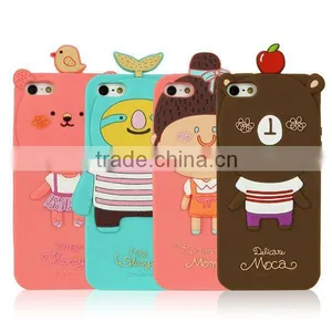 Custom Design Silicon Colorful Thick Phone Case,fashion Silicone Mobile Case thumbnail-4