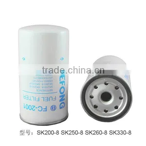 Long Lived Types of Diesel Fuel Filter for Excavators FC-2001 thumbnail-1