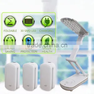 Foldable Led Rechargeable Desk Lamp for Study Reading thumbnail-1