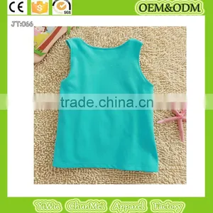 2015 Crocodile T-shirt Sleevelessr T-shirt Girl t Shirt Baby Clothes Wholesale Price Organic Kids thumbnail-2