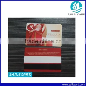 Fast Delivery Glossy RFID Smart Card With Loco/Hico Magnetic Stripe thumbnail-6