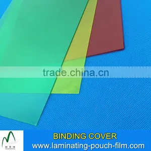 Color PVC Book Binding Cover Sheets 0.25mm 0.3mm Transparent PVC Sheet thumbnail-1
