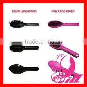 2014 Loop Brush Hair Extension Pink Hair Brush Hair Extension Comb thumbnail-1