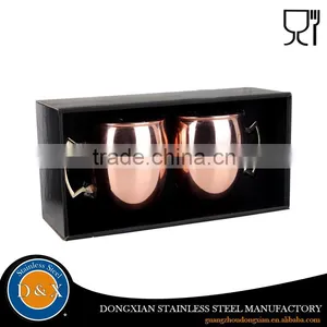 Hot Promotion Low Price Stainless Steel Copper Mugs Set thumbnail-1