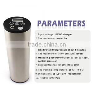 2016 New Arrival Portable Car Tire Inflator Pump on Sale Made in China thumbnail-4