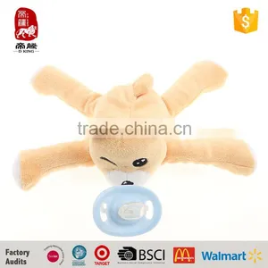 Manufacturer High Quality Baby Supplies Plush Pacifier Clip Quality Choice thumbnail-6