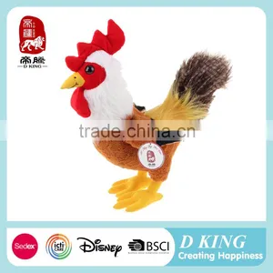 Best Made Realistic Standing Plush Stuffed Chicken Animal Toy Wholesale thumbnail-1