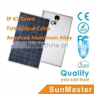 SunMaster 120w Poly Solar Panel SM120P thumbnail-3