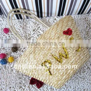 Fashion Natural Straw Beach Bags thumbnail-1