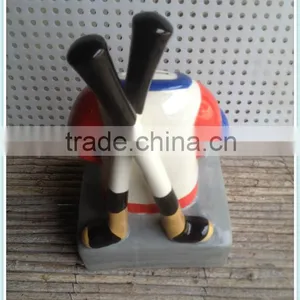 Ceramic Hockey Coin Bank for Hockey Money Box thumbnail-3