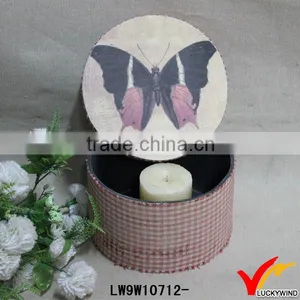 Butterfly Shabby Chic Wood Decoative Storage Units thumbnail-1