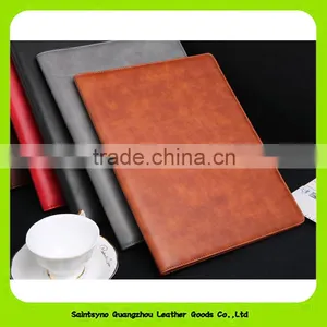 16044 Good Quality Custom Logo Genuine Leather Document Holder thumbnail-3